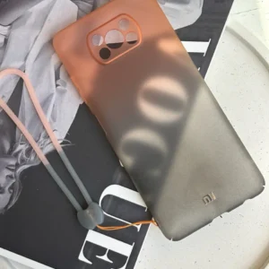 قاب Orange Fade PC سامسونگ و شیائومی (کدC1298)