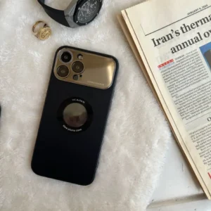 قاب PVD LENS MagSafe مشکی (کدC1331)