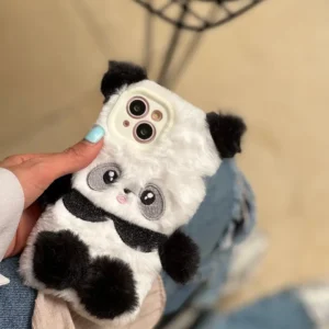 قاب Panda عروسکی پشمالو (کدC1606)