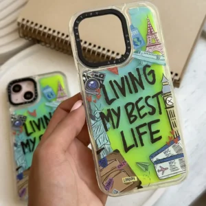 قاب آکواریومی شبرنگ Living My Best Life (کدC1314)