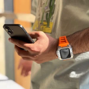 بند و گارد اپل واچ Titan Orange (کدw5037)