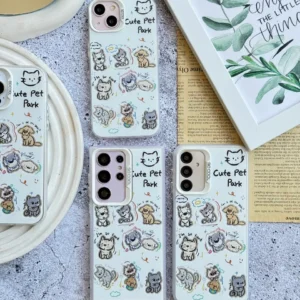 قاب Cute Pet Park آیفون ، سامسونگ ، شیائومی (کدC1772)