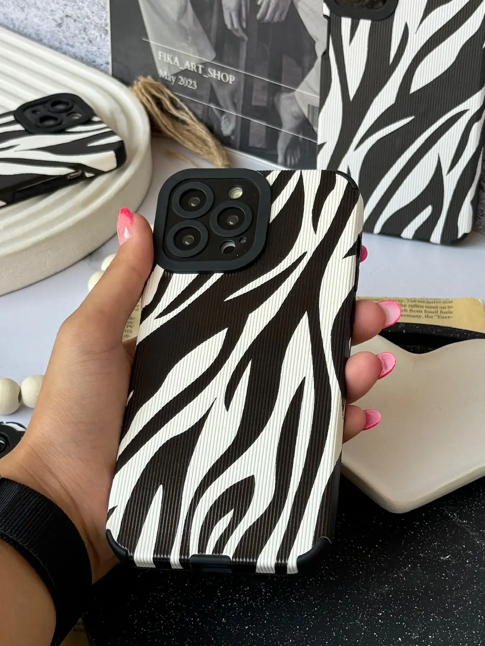 قاب کبریتی Zebra (کدC1788) - Image 6