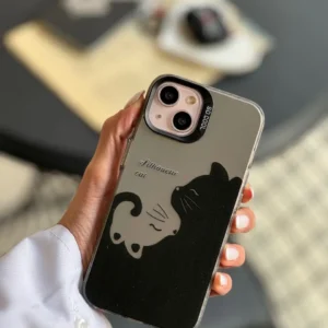 قاب Twin Cat آیفون ، سامسونگ ، شیائومی (کدC1621)