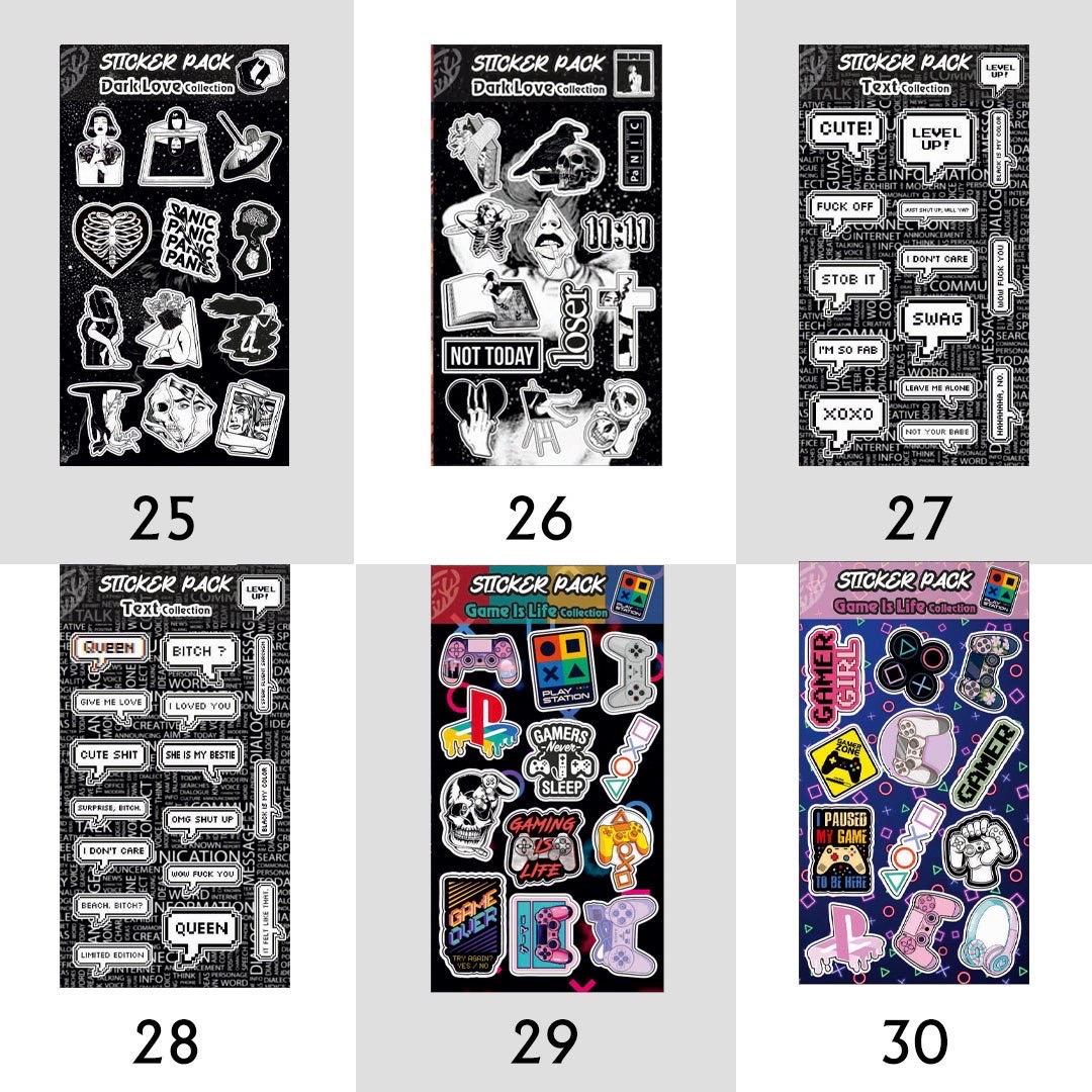 پک استیکر شماره 1 تا 78 (کدa0142) - Image 10