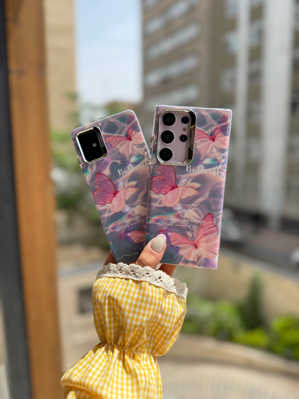 قاب پروانه لاکی اندرویدی (کدC2008) - Image 2