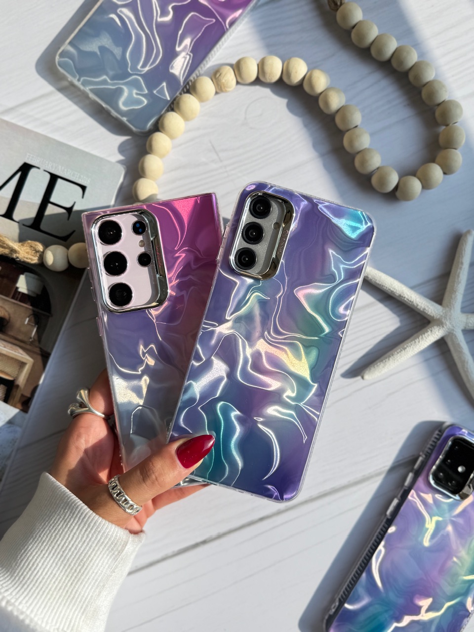 قاب موج آبنباتی سامسونگ و شیائومی (کدC1878) - Image 3