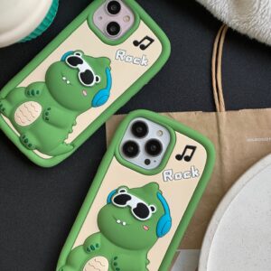 قاب دایناسور سیلیکونی آیفون و اندروید (کدC1612)