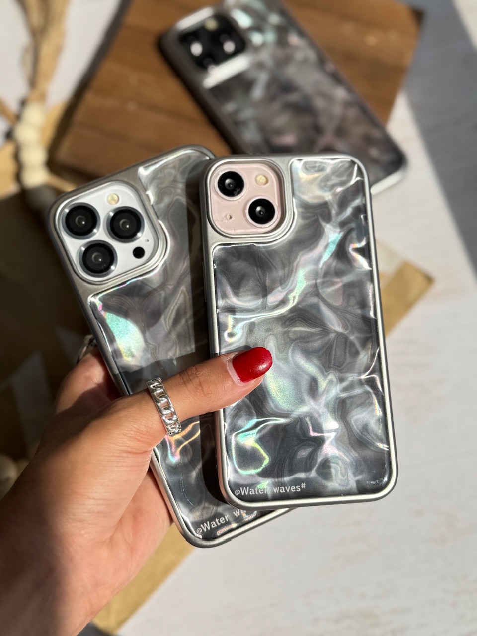 قاب موج آب water waves آیفون (کدC1831)