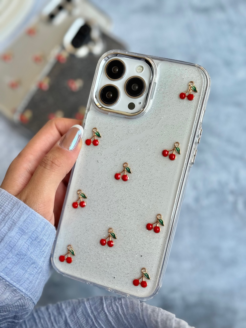 قاب آلبالو شاین آیفون ، سامسونگ ، شیائومی (کدC2040)