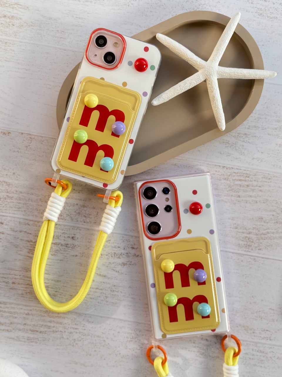 قاب M&M'S جاکارتی با بند آیفون و سامسونگ (کدC1834) - Image 2