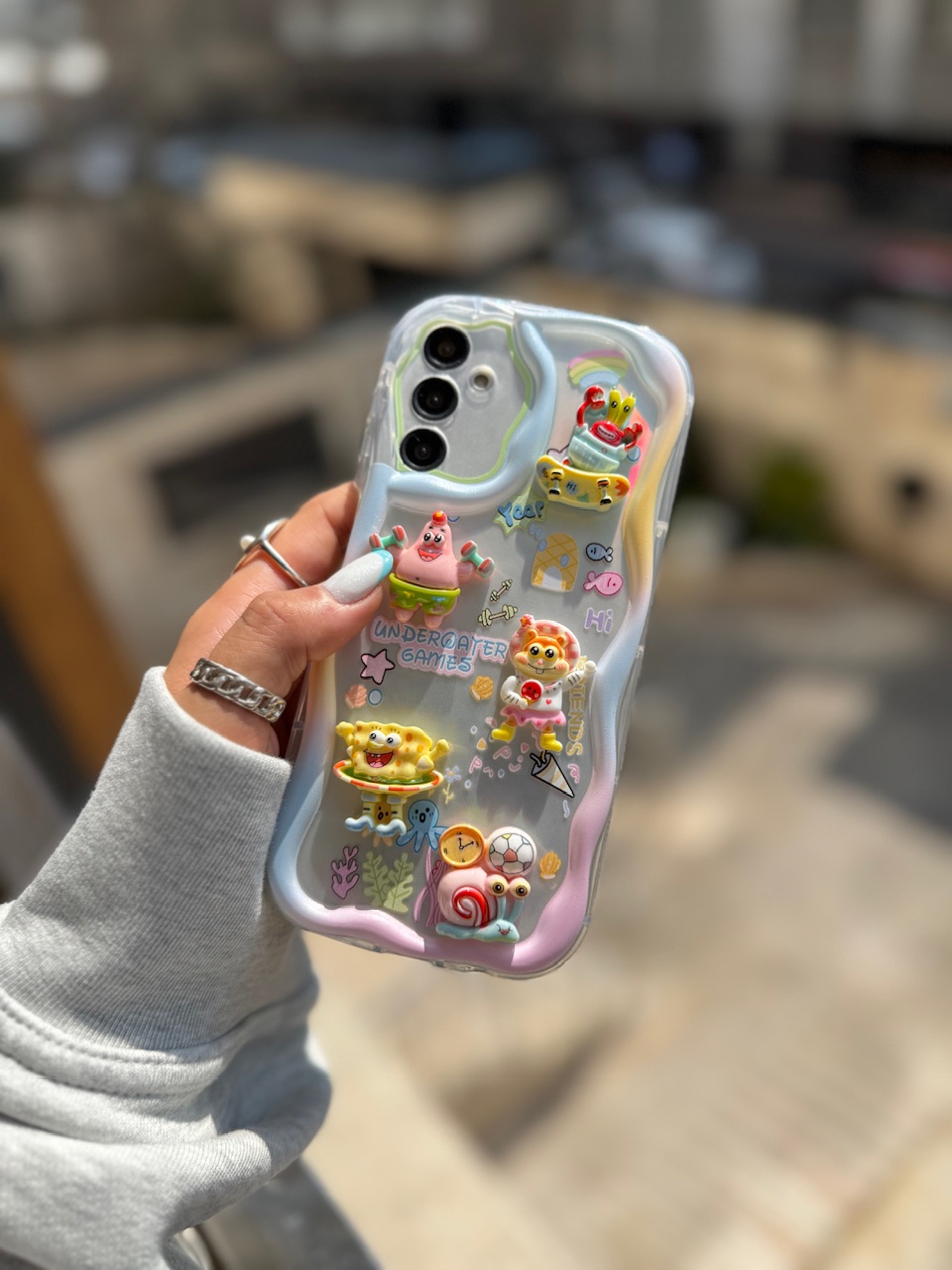 قاب باب اسفنجی برجسته سامسونگ و شیائومی (کدC1979) - Image 2