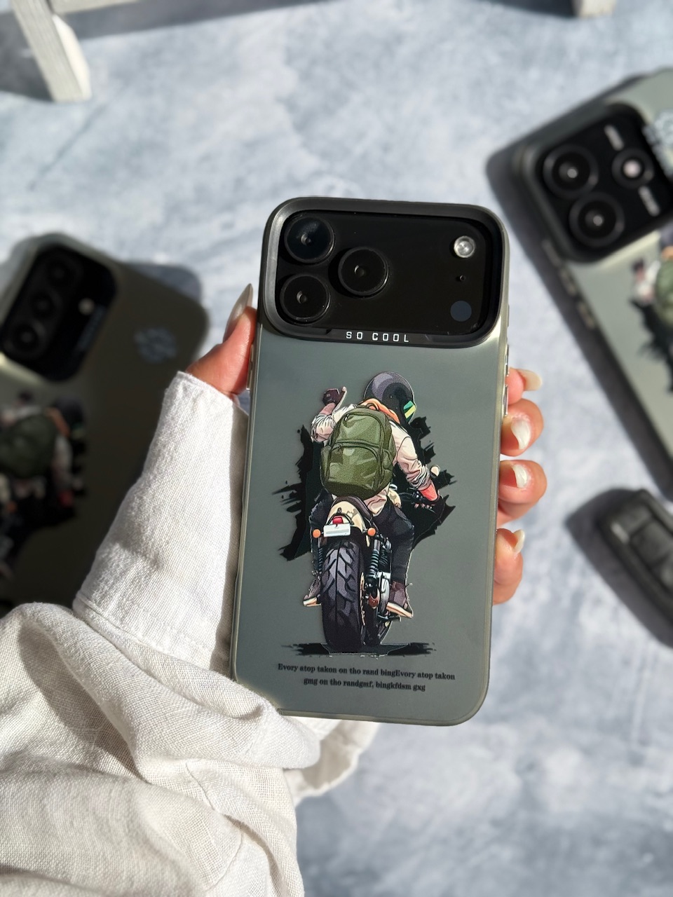 قاب Motor Rider (کدC2119) - Image 2