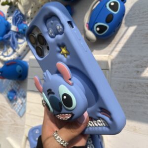 قاب سیلیکونی پاپ سوکتی استیچ (کدC1853)