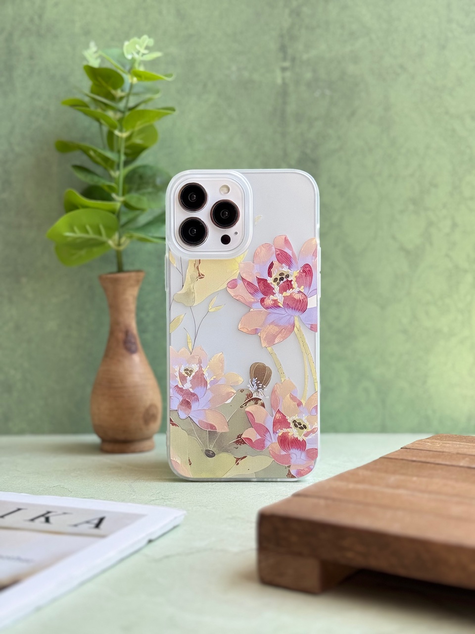 قاب Lotus flowers گل نیلوفر (کدC2053)