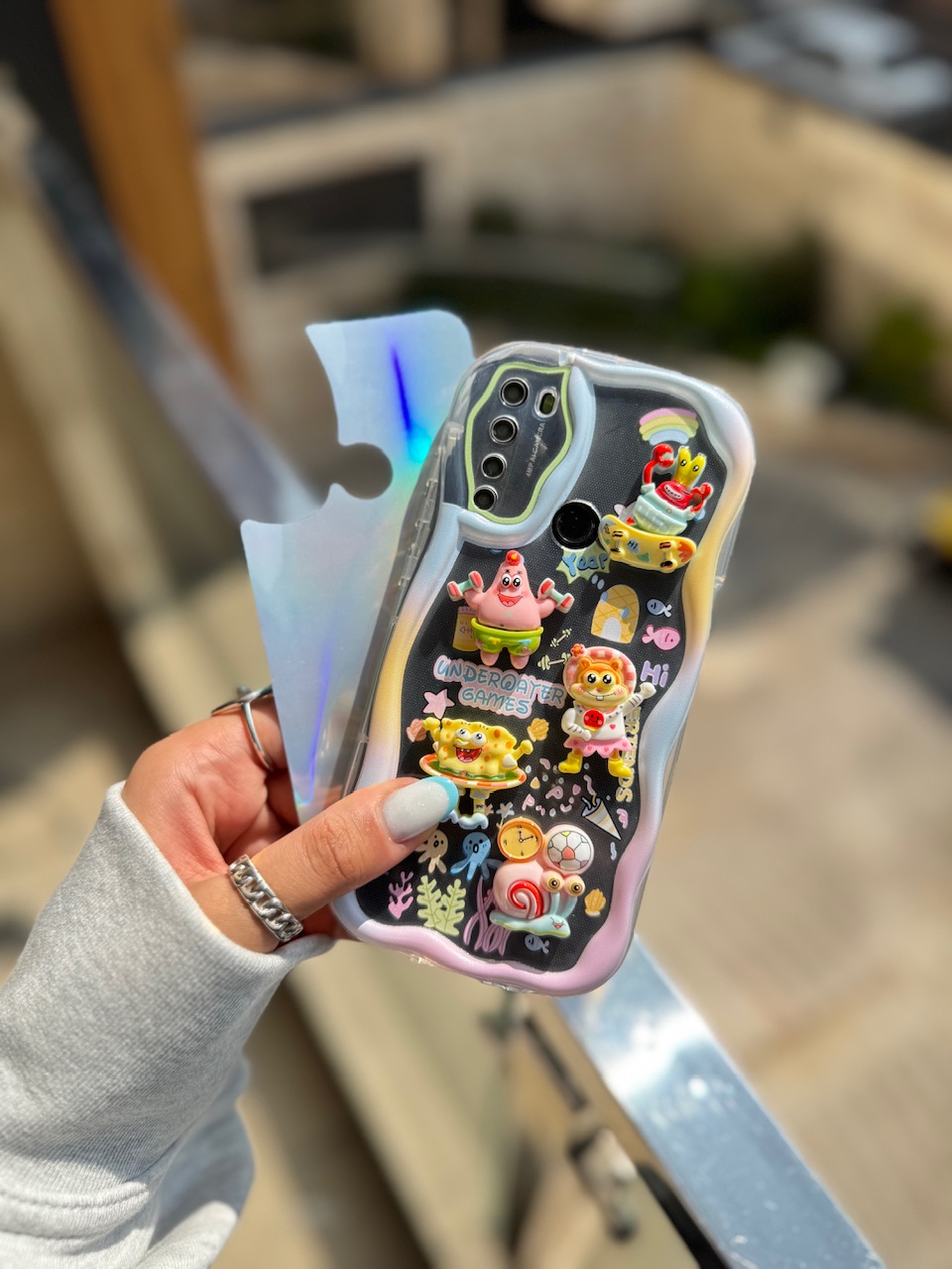 قاب باب اسفنجی برجسته سامسونگ و شیائومی (کدC1979) - Image 3