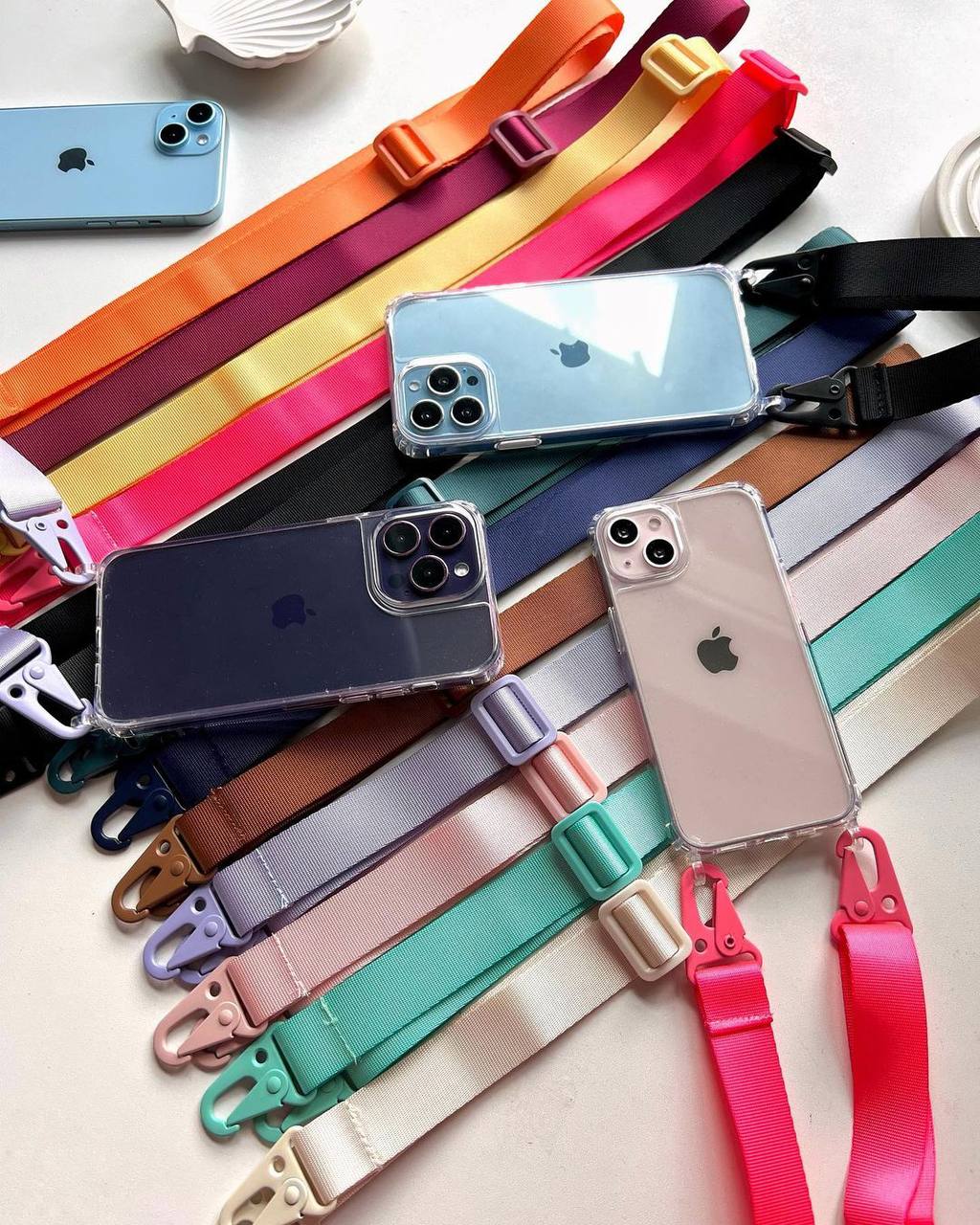 قاب دو قلاب پشت طلقی بدون بند (کدC1860)