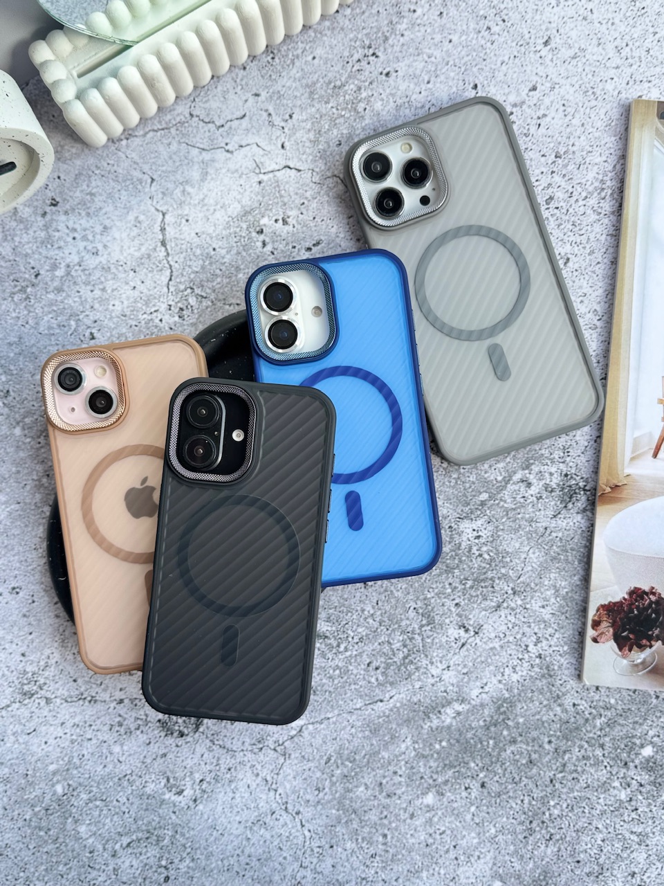 قاب Matte Mag (لنز کربن شیاردار) (کدC1991) - Image 9