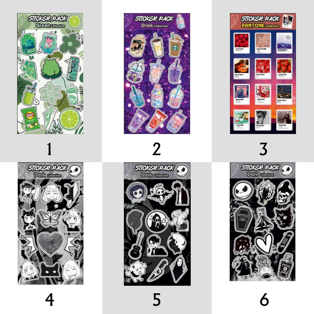 پک استیکر شماره 1 تا 78 (کدa0142) - Image 6