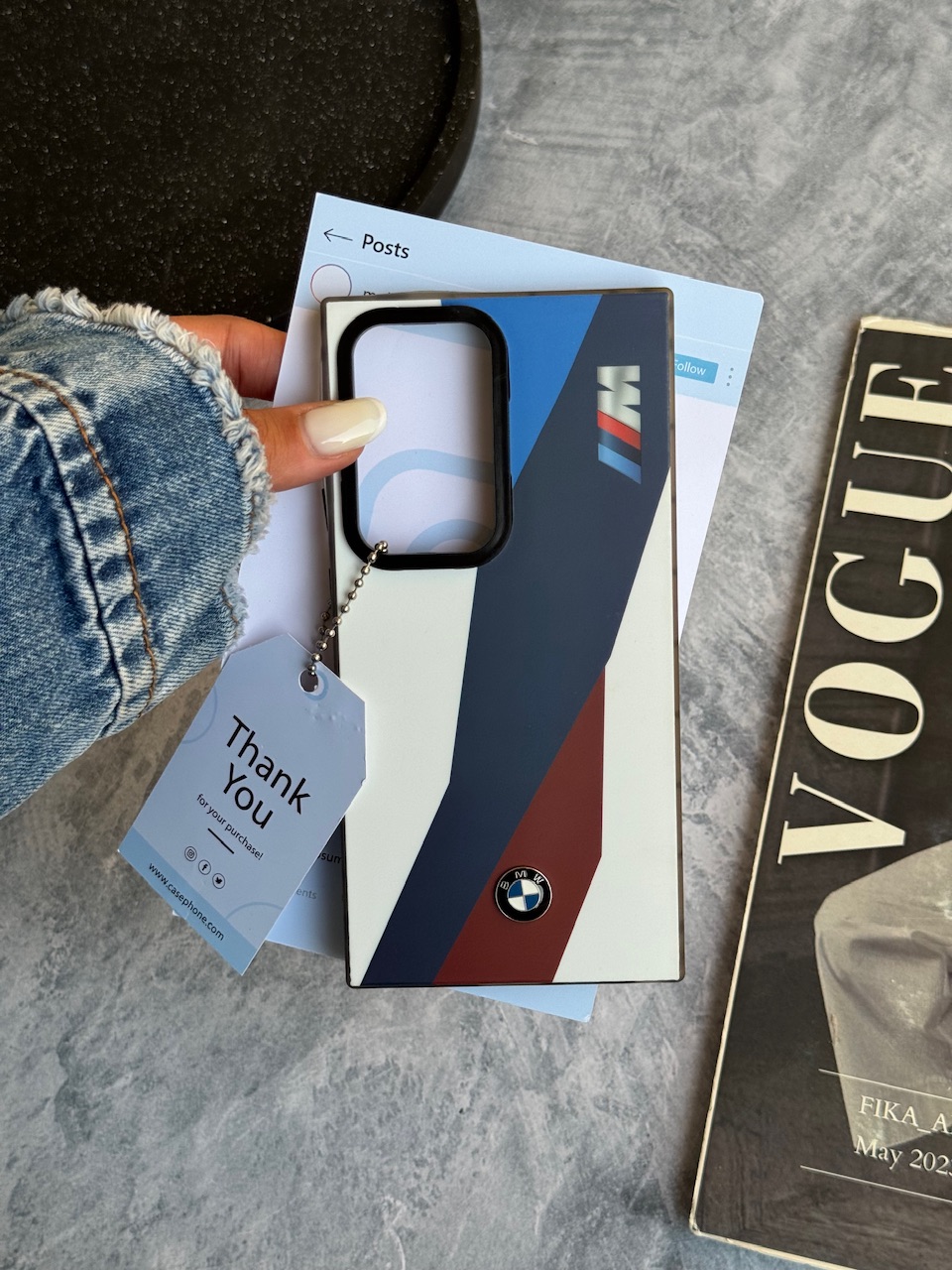 قاب BMW M Series با لوگو برجسته اندروید (کدC2091) - Image 6