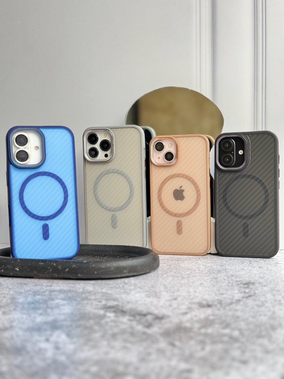 قاب Matte Mag (لنز کربن شیاردار) (کدC1991) - Image 10