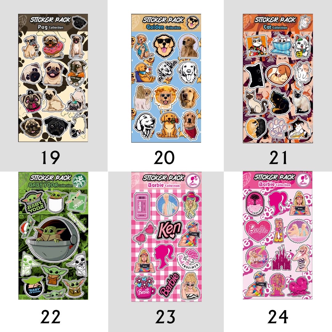 پک استیکر شماره 1 تا 78 (کدa0142) - Image 11