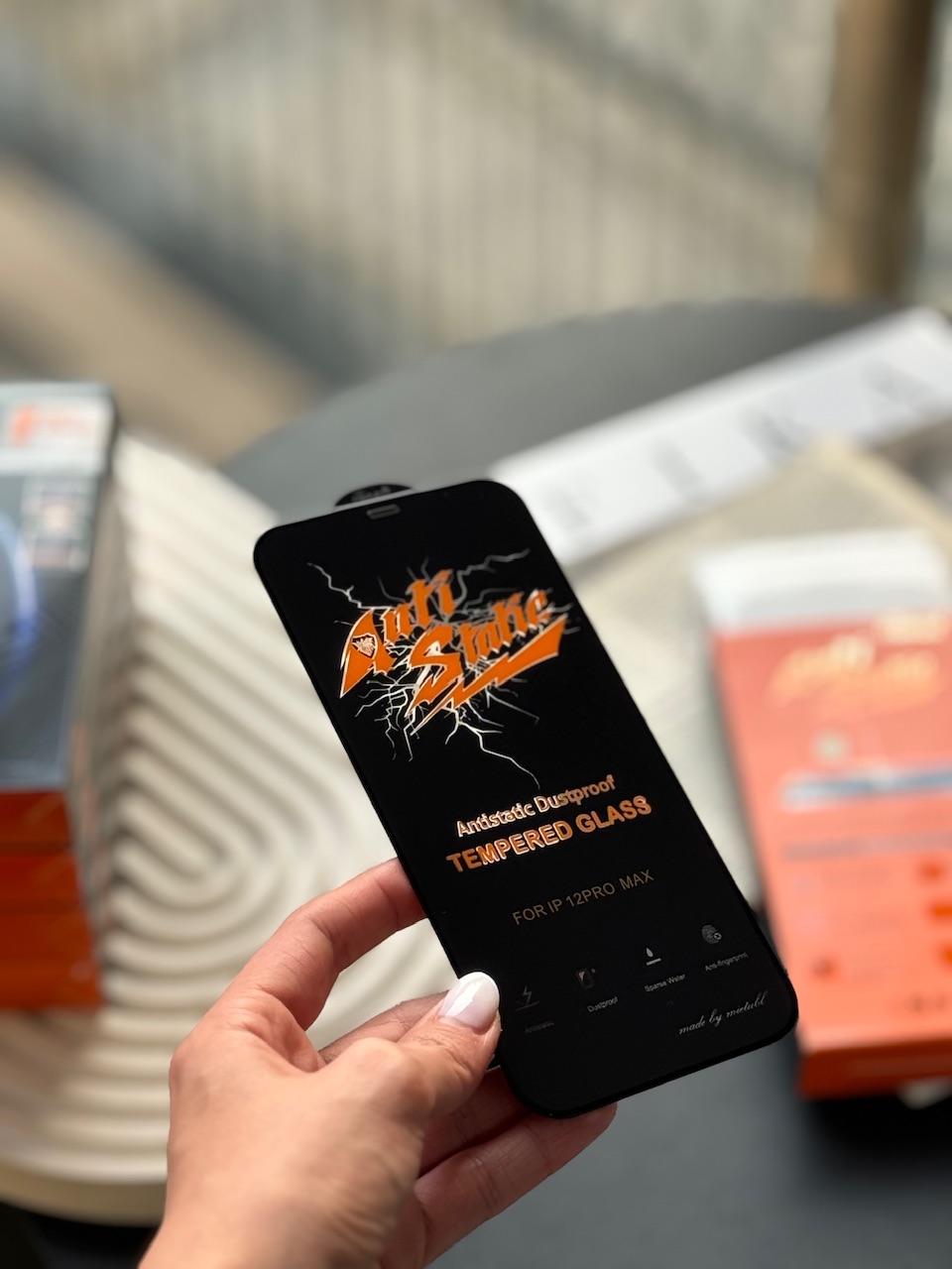 گلس AntiStatic شفاف (کدG7001) - Image 4