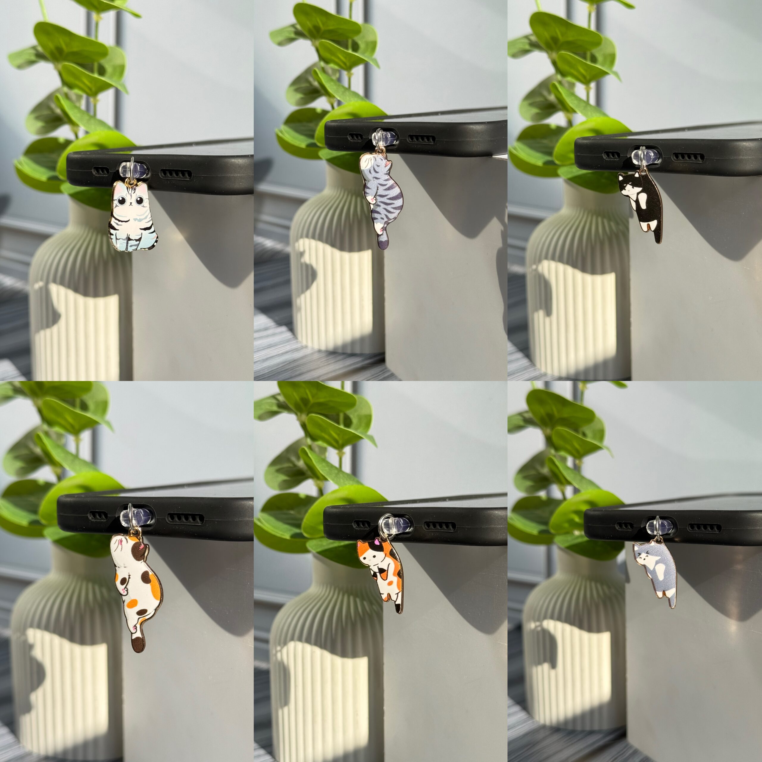 پلاگ فانتزی سوکت شارژ طرح سگ و گربه (کدa0305) - Image 4