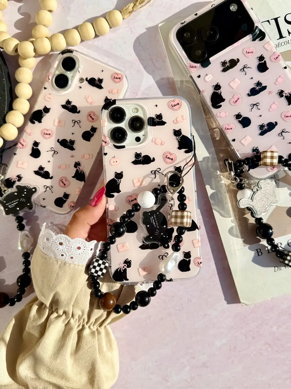 قاب پاپیون کت با آویز (کدC2168) - Image 5