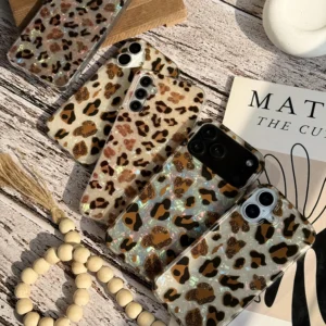 قاب پلنگی یخی آیفون (کدC2191)