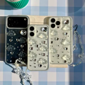 قاب ابر شاینی با آویز ابری (کدC2190)