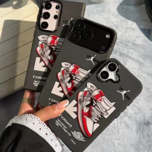 قاب Jordan 1 RED آیفون / سامسونگ / شیائومی (کدC2149)