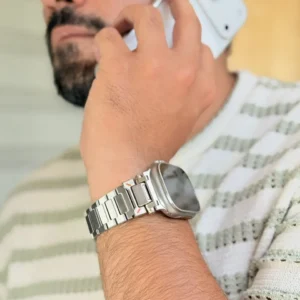 بند اپل واچ فلزی لاکچری مدل لینک (کدw5081)